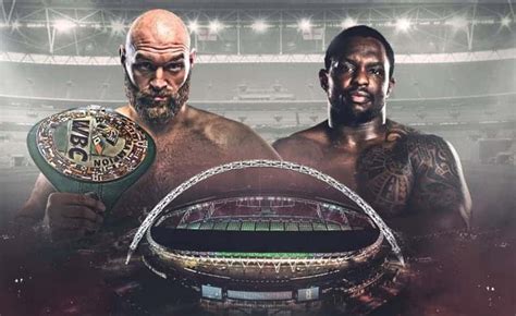 tyson fury vs dillian whyte date and time